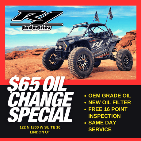 Photo of Oil Change Special by R1 Shop - Premium Oils & Chemicals for UTVs / Side by Sides