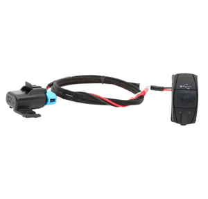 XTC Polaris RZR XP Plug and Play Dual USB Power Port DC5V 4.2A w/Blue LED, USB Cover & Harness