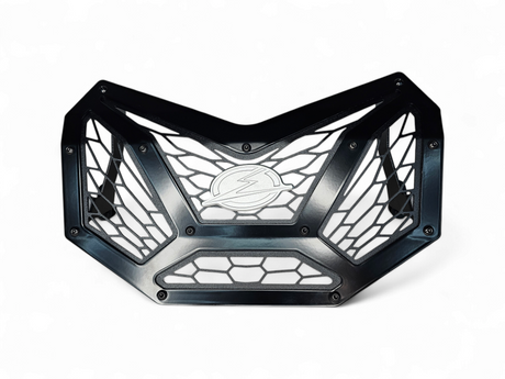 Photo of 2017-2024 Can Am X3 Maverick Volt Series Sheet Metal Grille by Elektric Offroad - Premium 2017+ Can Am X3 Maverick Volt Sheet Metal Grill for UTVs / Side by Sides
