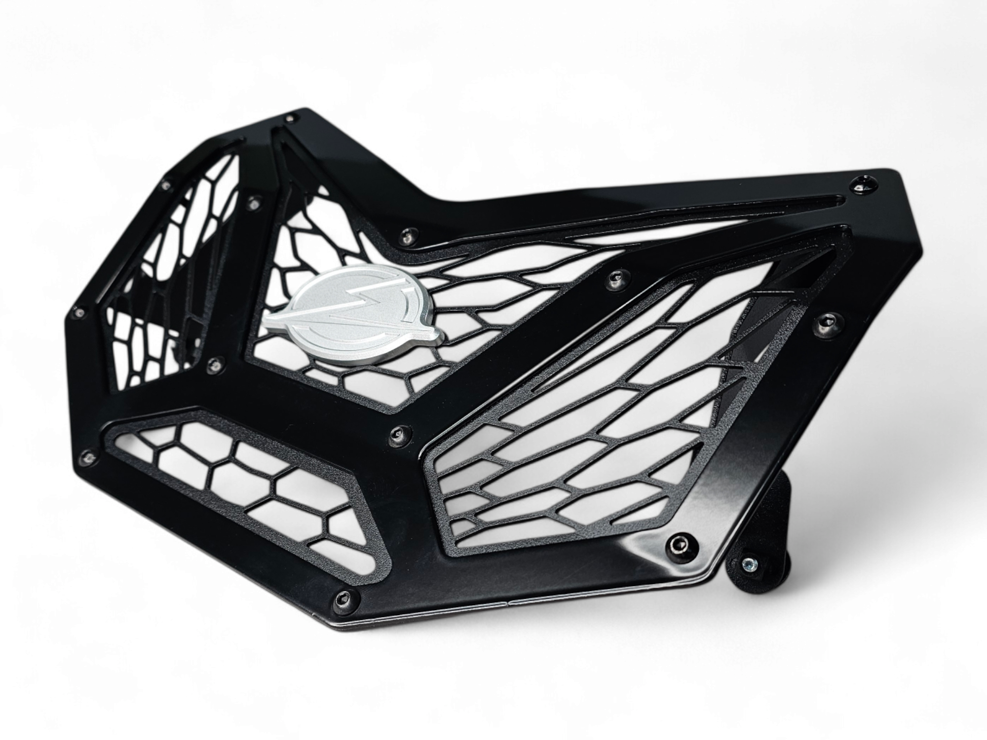 Photo of 2017-2024 Can Am X3 Maverick Volt Series Sheet Metal Grille by Elektric Offroad - Premium 2017+ Can Am X3 Maverick Volt Sheet Metal Grill for UTVs / Side by Sides