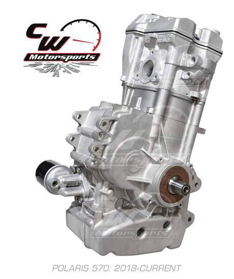 CW Motorsports Remanufactured Polaris 570 Engine, ACE/Sportsman/Ranger/RZR (2018+)