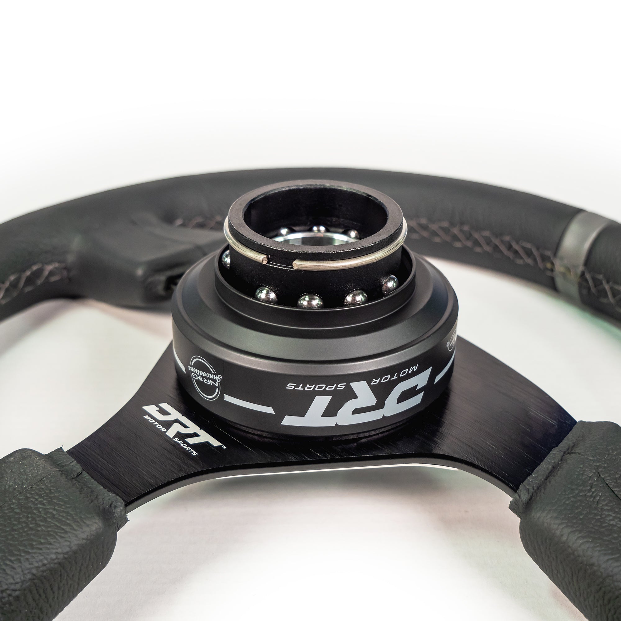 DRT Motorsports Universal 6-Bolt Quick Release Steering Wheel Adapter