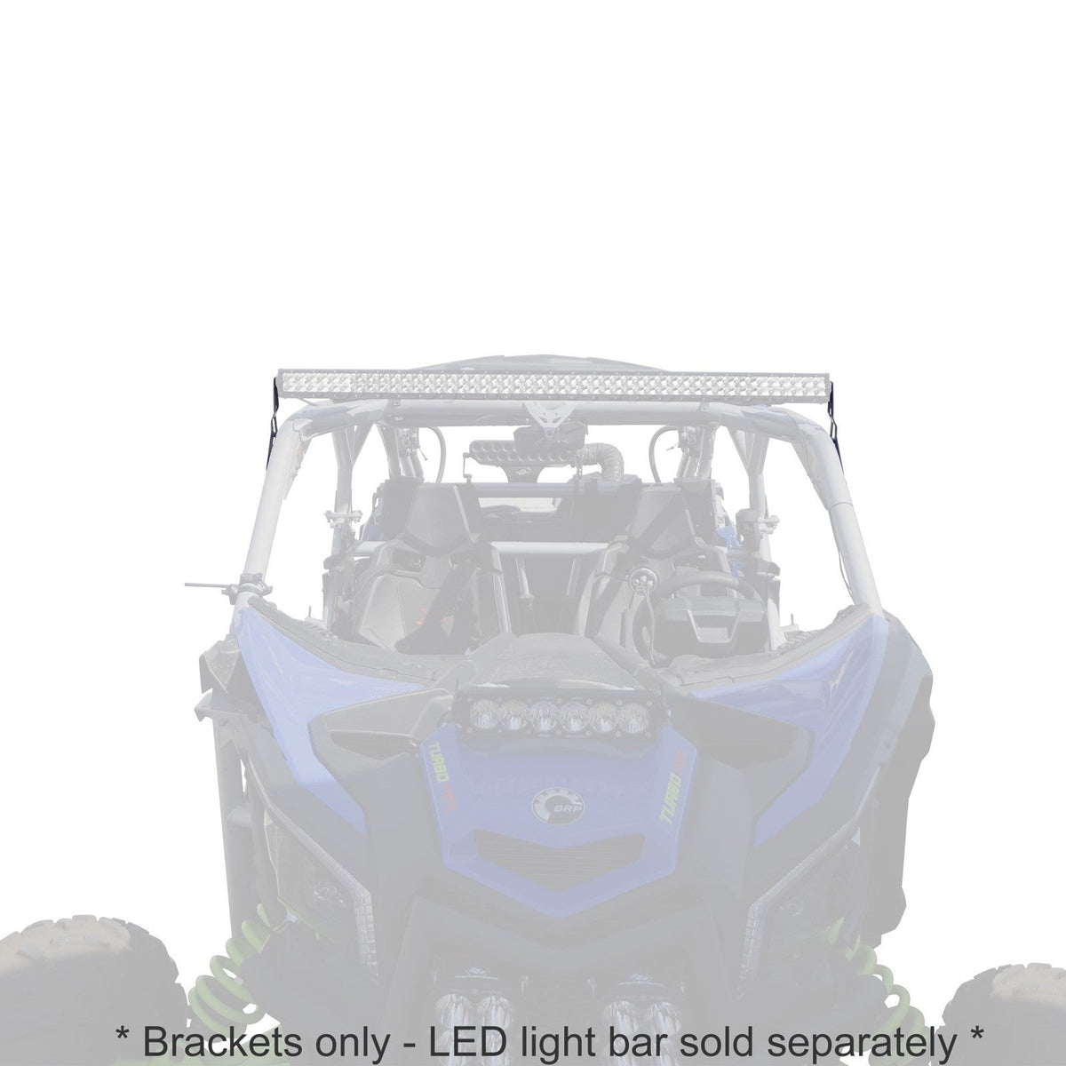 50 Caliber Racing 50" LED Light Bar Brackets for Can-Am X3