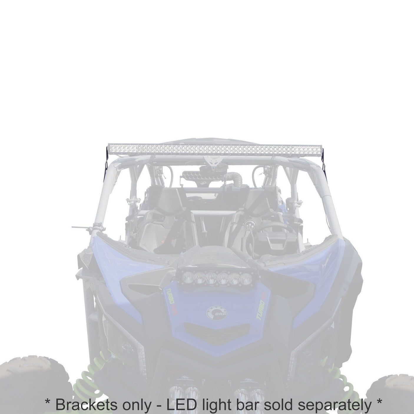 50 Caliber Racing 50" LED Light Bar Brackets for Can-Am X3