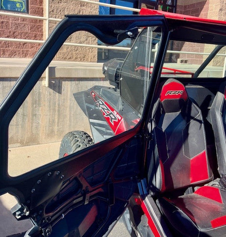 Photo of POLARIS RZR 1000XP/TURBO 2-SEAT Cab Enclosure "THE VAULT" 2014-23 Upper Side Doors & Panels (Patent Pending) by Dirt Warrior Accessories - Premium VAULT for UTVs / Side by Sides