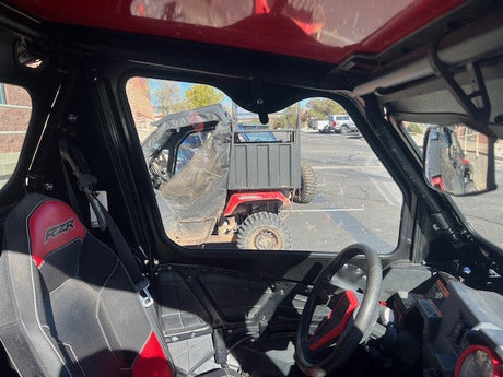 Photo of POLARIS RZR 1000XP/TURBO 2-SEAT Cab Enclosure "THE VAULT" 2014-23 Upper Side Doors & Panels (Patent Pending) by Dirt Warrior Accessories - Premium VAULT for UTVs / Side by Sides