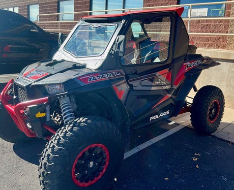 Photo of POLARIS RZR 1000XP/TURBO 2-SEAT Cab Enclosure "THE VAULT" 2014-23 Upper Side Doors & Panels (Patent Pending) by Dirt Warrior Accessories - Premium VAULT for UTVs / Side by Sides