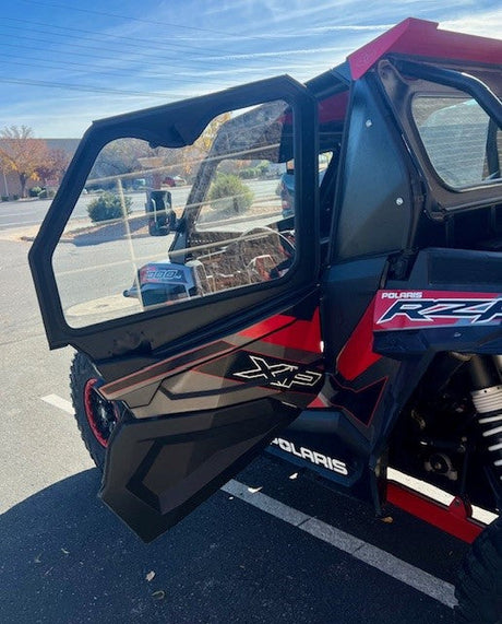 Photo of POLARIS RZR 1000XP/TURBO 2-SEAT Cab Enclosure "THE VAULT" 2014-23 Upper Side Doors & Panels (Patent Pending) by Dirt Warrior Accessories - Premium VAULT for UTVs / Side by Sides