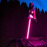 Single 50 Cal LED Lighted Whip with Bluetooth App Control - 50 Caliber Racing image 9