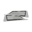 50 Caliber Racing RZR XP Turbo Laser Cut Steel Side Intake Grilles