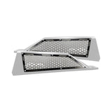 50 Caliber Racing RZR XP Turbo Laser Cut Steel Side Intake Grilles