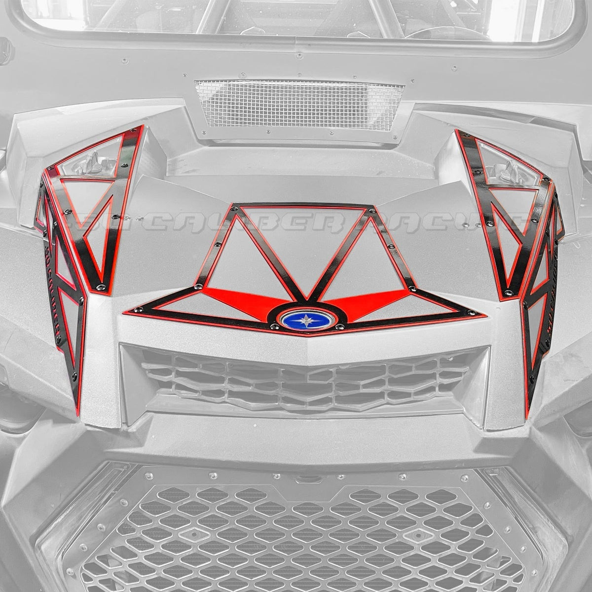 50 Caliber Racing RZR XP Turbo S Hood Bling Panels