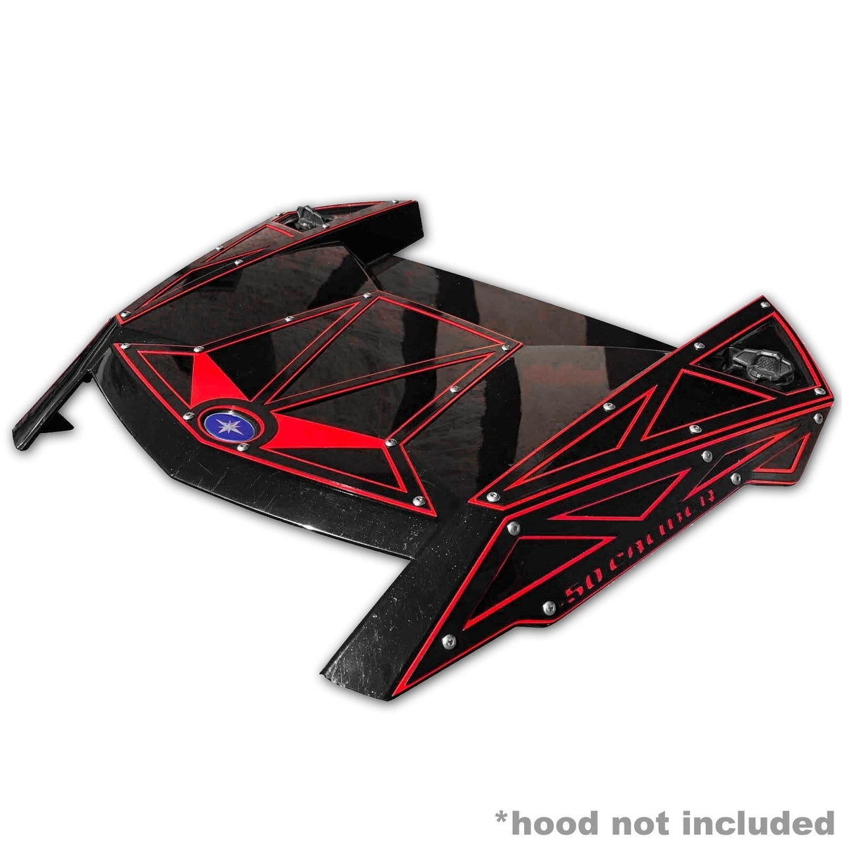 50 Caliber Racing RZR XP Turbo S Hood Bling Panels