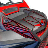 50 Caliber Racing RZR XP Turbo S Hood Bling Panels