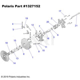 50 Caliber Racing OEM Polaris Primary Clutch for RZR XP Turbo & Turbo S (2021 Only)