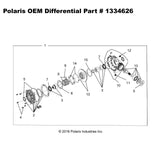 OEM Polaris Front Differential Gearcase - General XP image 6