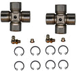 Can Am Outlander Commander Maverick 400 800 100 Final Drive Shaft U-Joint Set | 4XPRO - product view 1