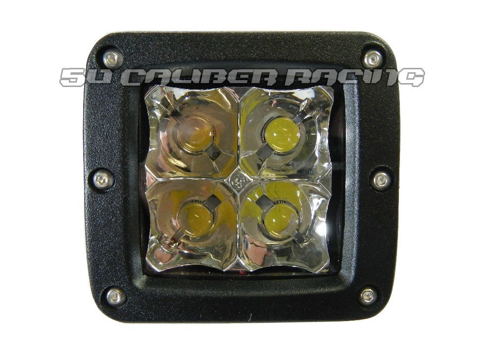 2 Inch LED Pod Light with Multi-colored Covers - 50 Caliber Racing image 6