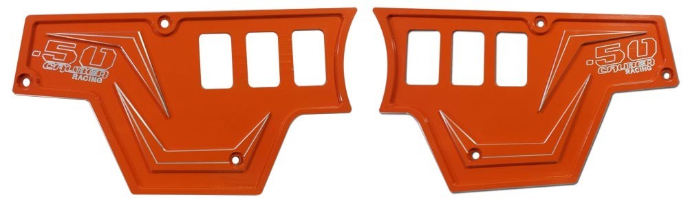 50 Caliber Racing XP1000 6 Switch Dash Panel (Only) Orange