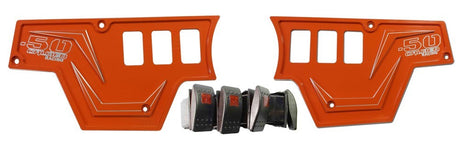 XP1000 6 Switch Dash Panel - Orange | R1 Industries