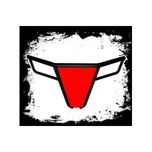 50 Caliber Racing Polaris RZR Front Bumper - 1.5" Steel Tubing + Powdercoat Finish (570, 800, S, XP 900)