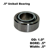 Uniball Spherical Bearings - .5" to 1.5" Bore