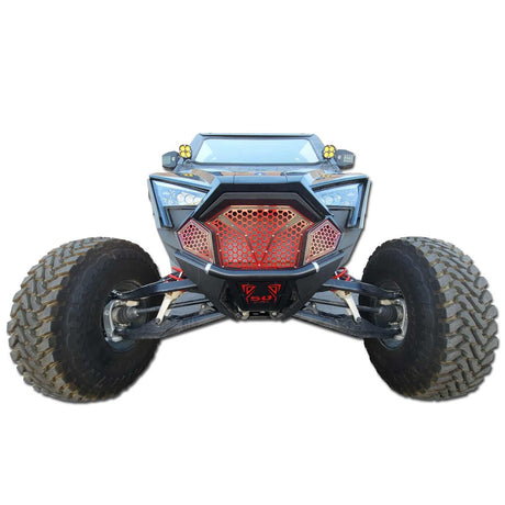 50 Caliber Racing Polaris RZR Pro R Heavy Duty Steel Front Bumper