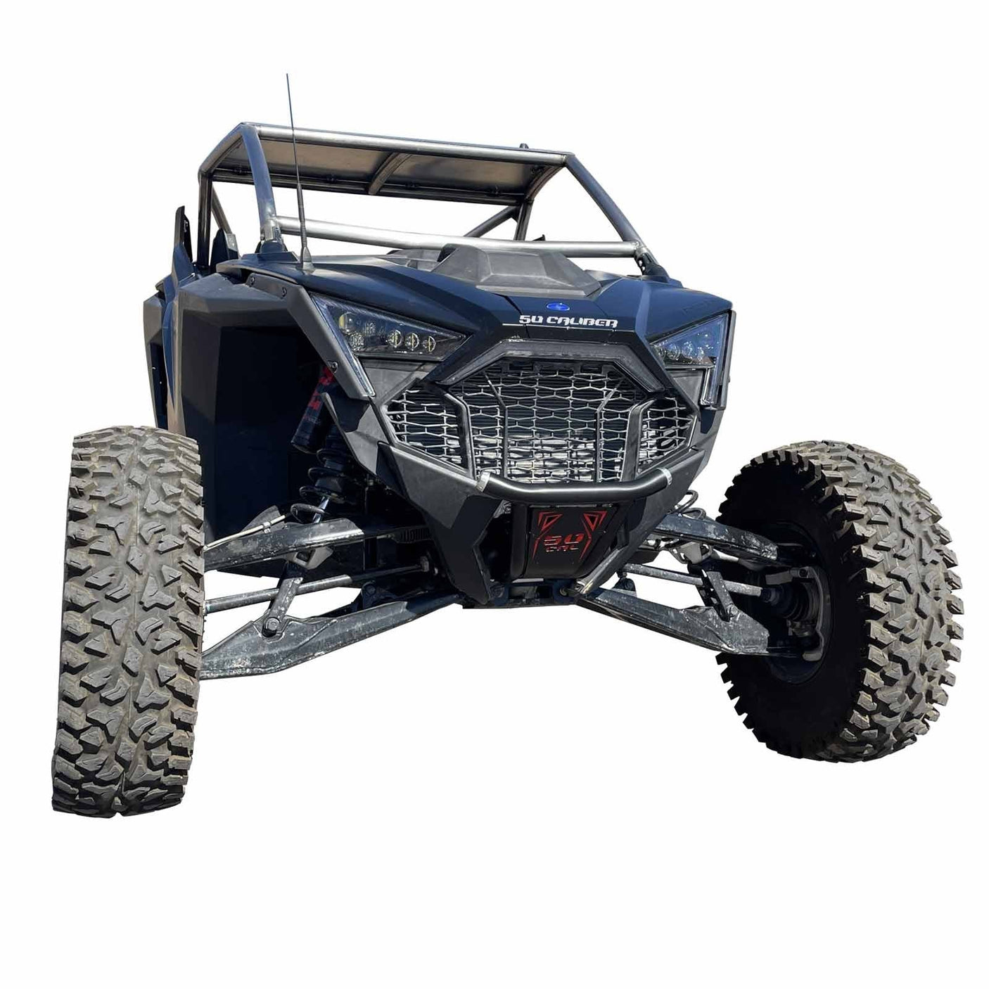 50 Caliber Racing Polaris RZR Pro R Heavy Duty Steel Front Bumper