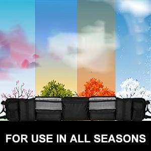 Photo of UTV Universal Roll Cage Organizer Storage Bag by Kemimoto - Premium for UTVs / Side by Sides