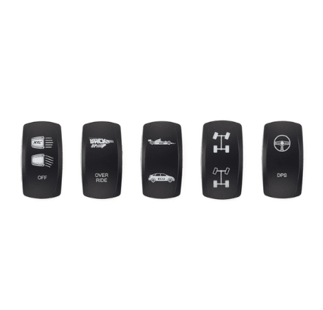 Photo of XTC Can-AM X3 Replacement Rocker Switch Covers by XTC Power Products - Premium Rocker Switches for UTVs / Side by Sides