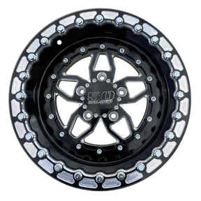 50 Caliber Racing 501 Billet Aluminum Beadlock Wheels for Polaris ProR & TurboR