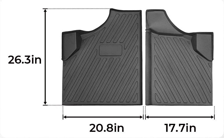 Photo of Camouflage Seat Cover & TPE Floor Mats for Can-Am Defender HD7|8|9|10 by Kemimoto - Premium for UTVs / Side by Sides
