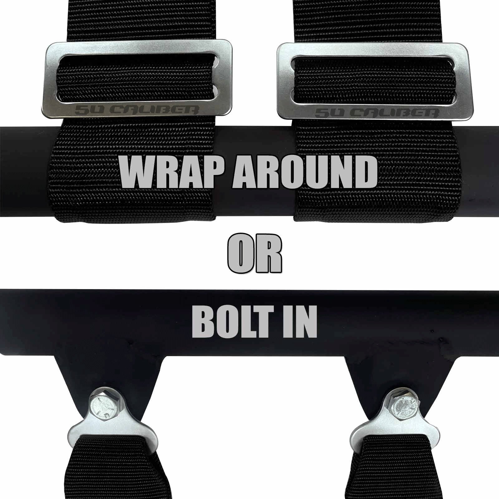 2" 4 point Harness 50 Caliber Racing Harness