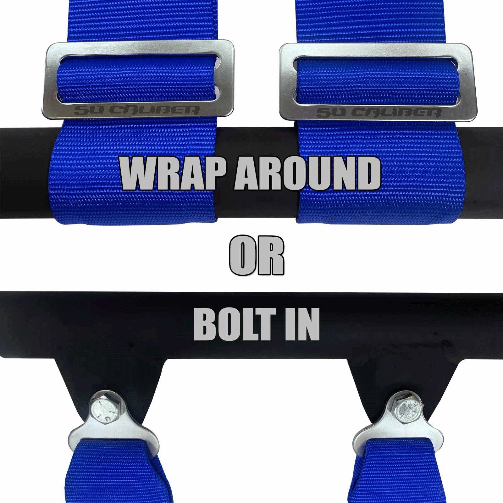 2" 4 point Harness 50 Caliber Racing Harness