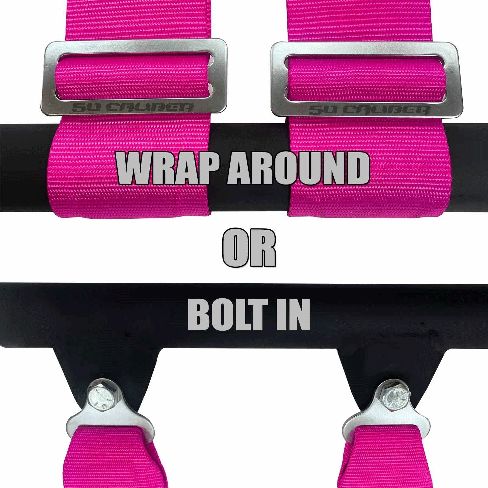 2" 4 point Harness 50 Caliber Racing Harness