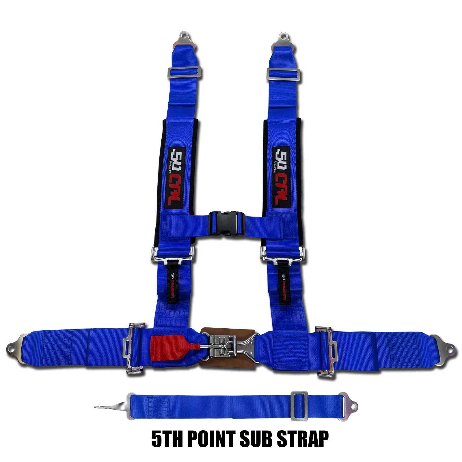 2" 5 point Harness 50 Caliber Racing Harness