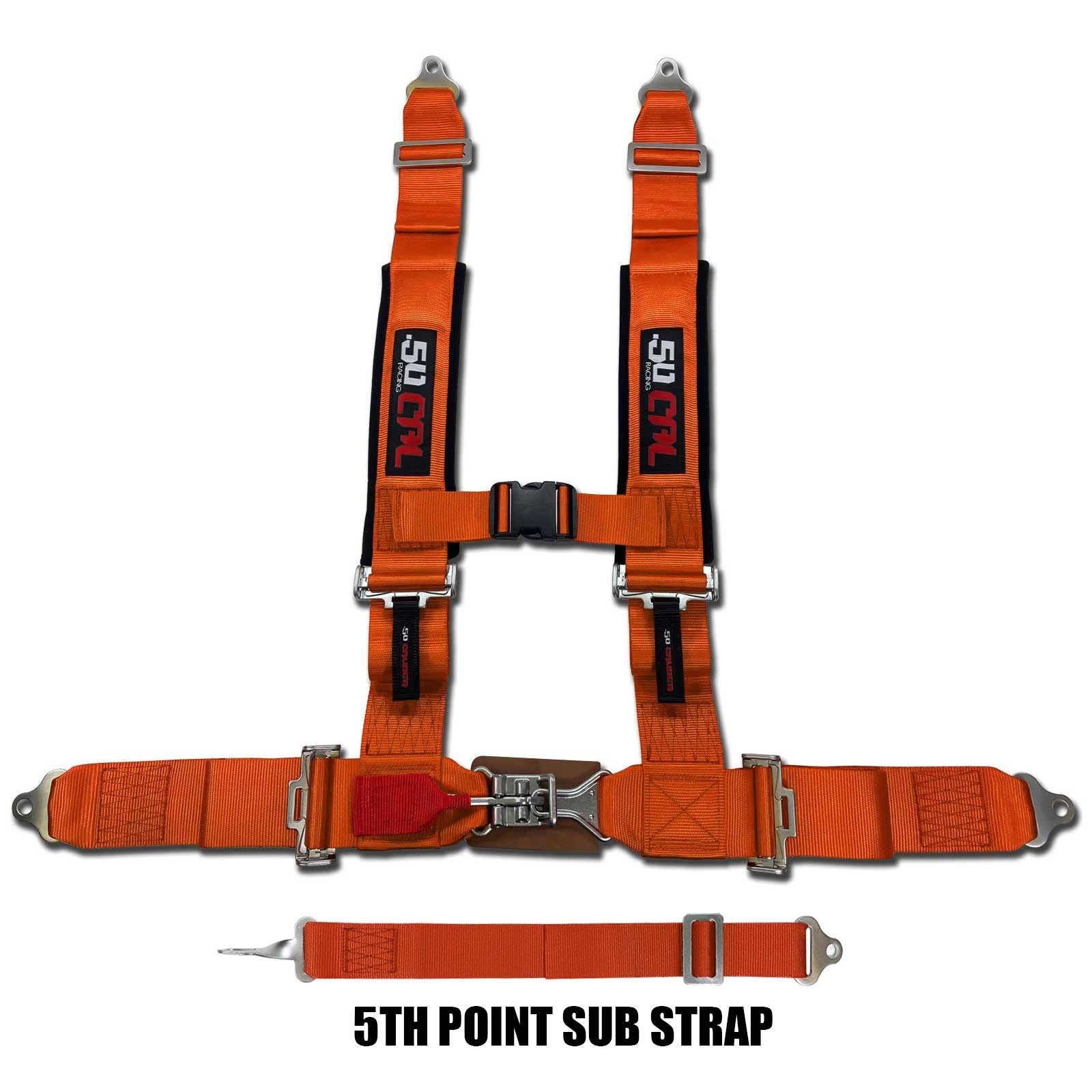 2" 5 point Harness 50 Caliber Racing Harness