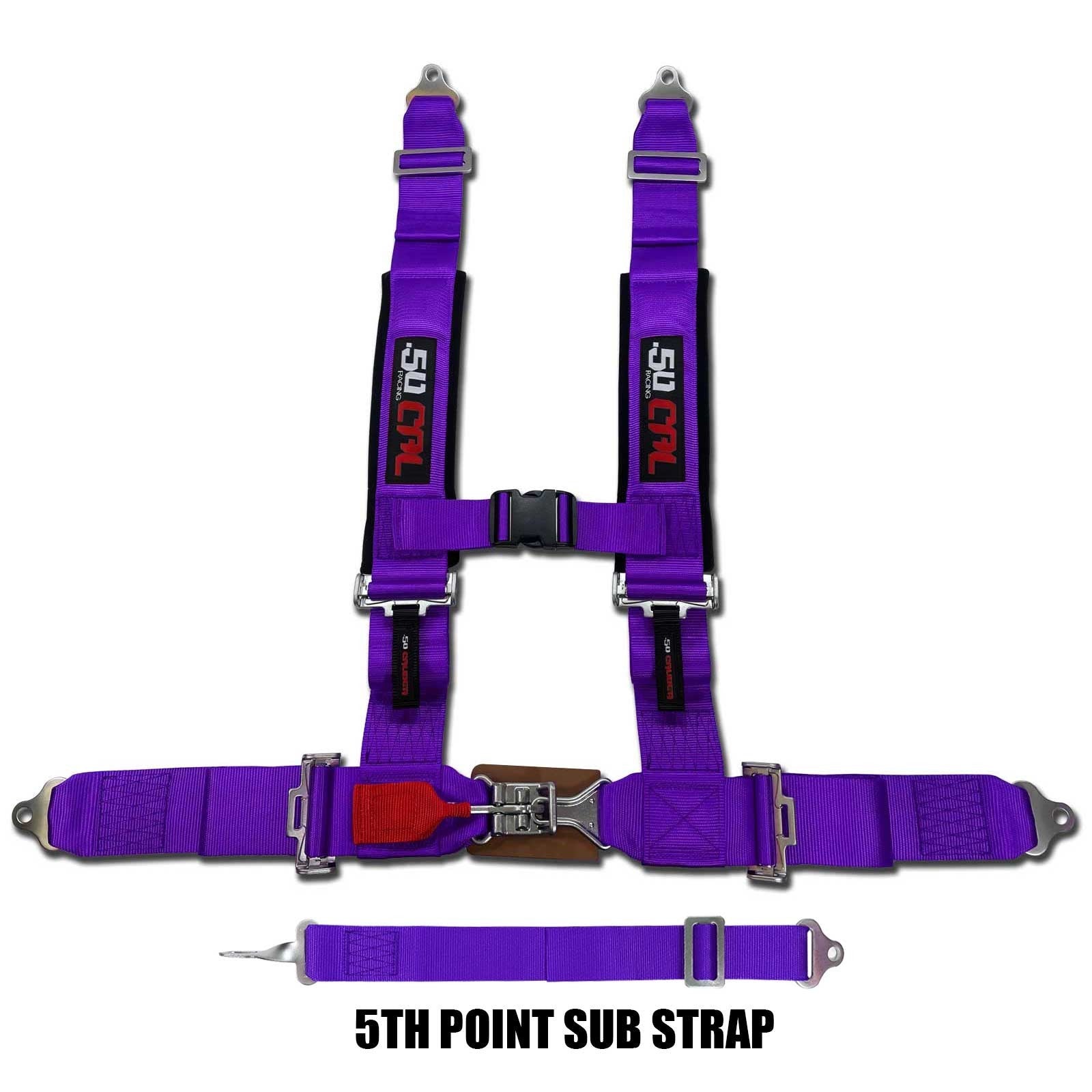 2" 5 point Harness 50 Caliber Racing Harness