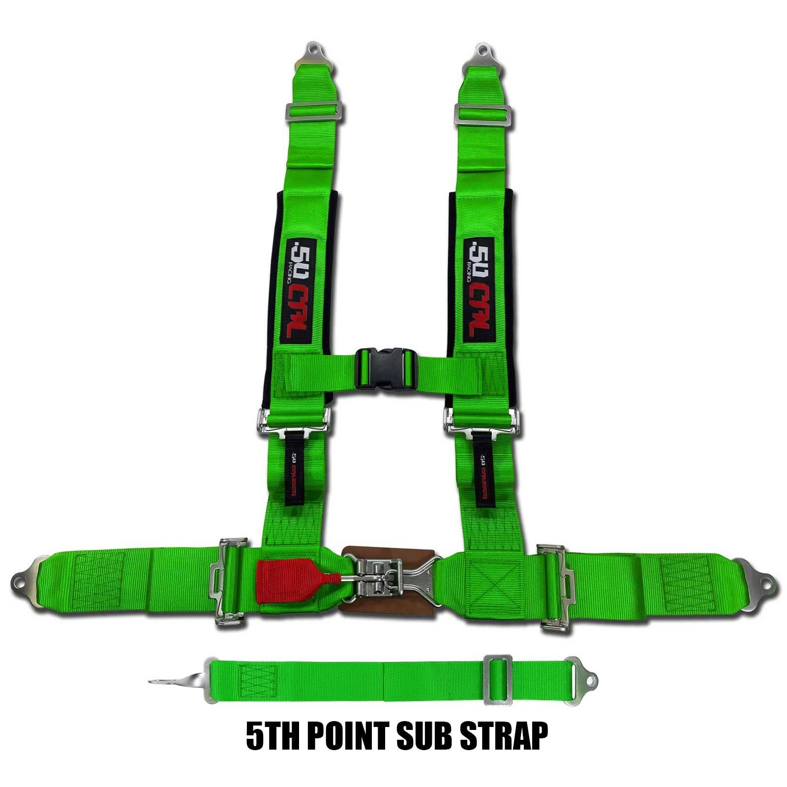 3" 5 point Harness 50 Caliber Racing Harness