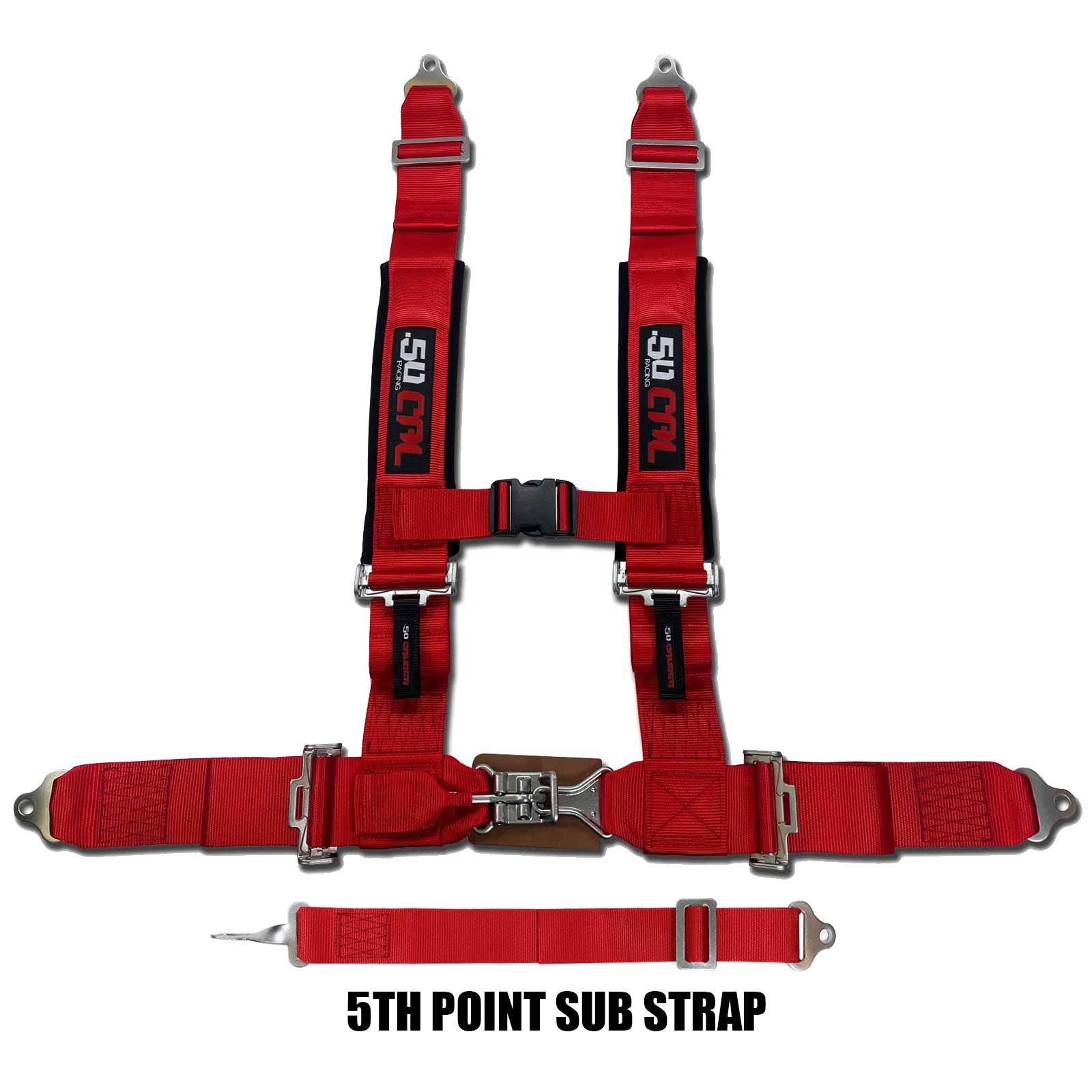 3" 5 point Harness 50 Caliber Racing Harness