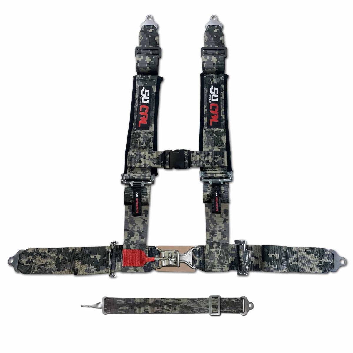 3" 5 Point Racing Harness by 50 Caliber Racing