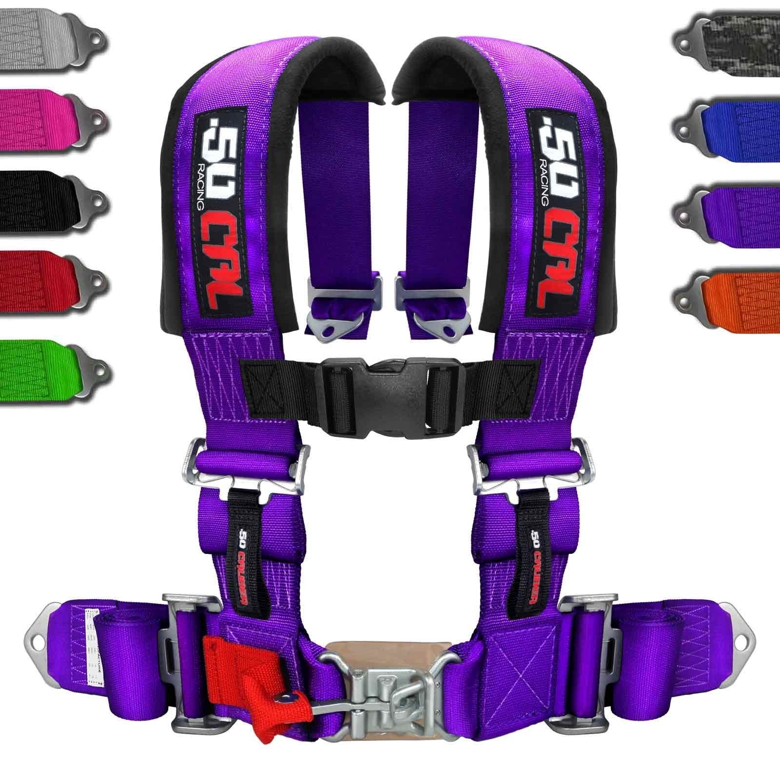2" 4 point Harness 50 Caliber Racing Harness