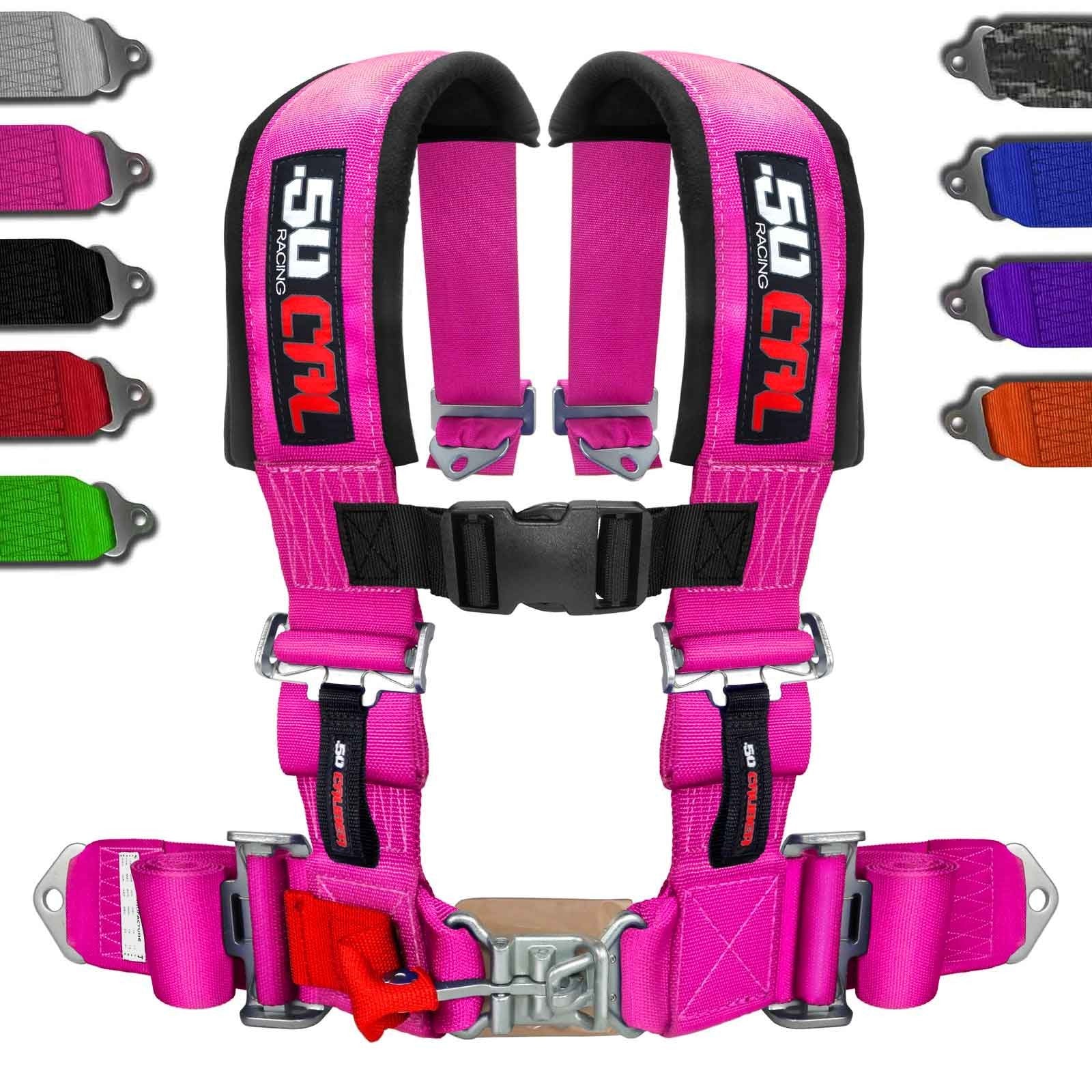 2" 4 point Harness 50 Caliber Racing Harness