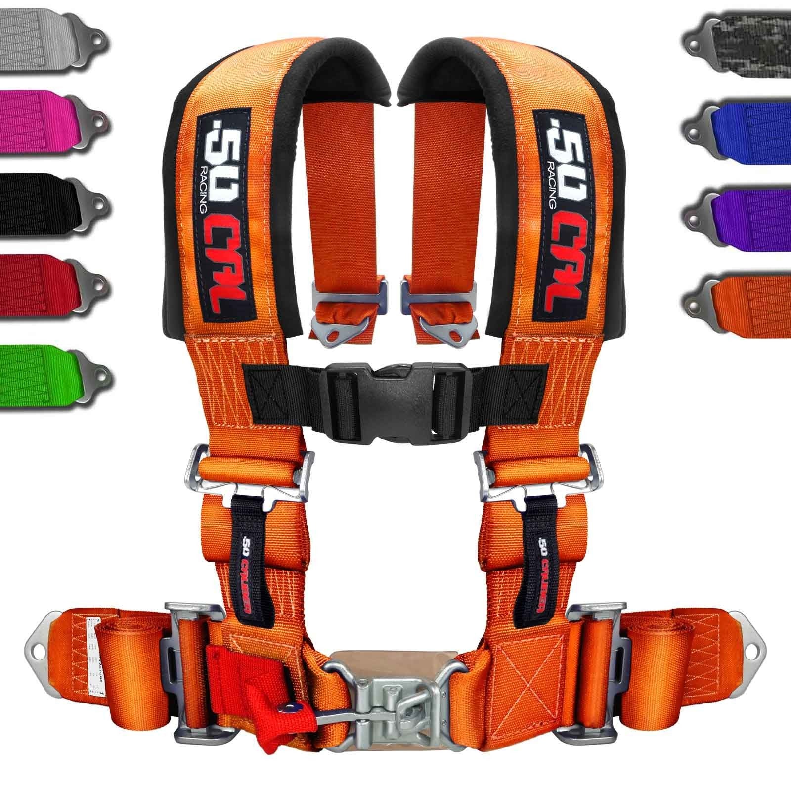 2" 4 point Harness 50 Caliber Racing Harness