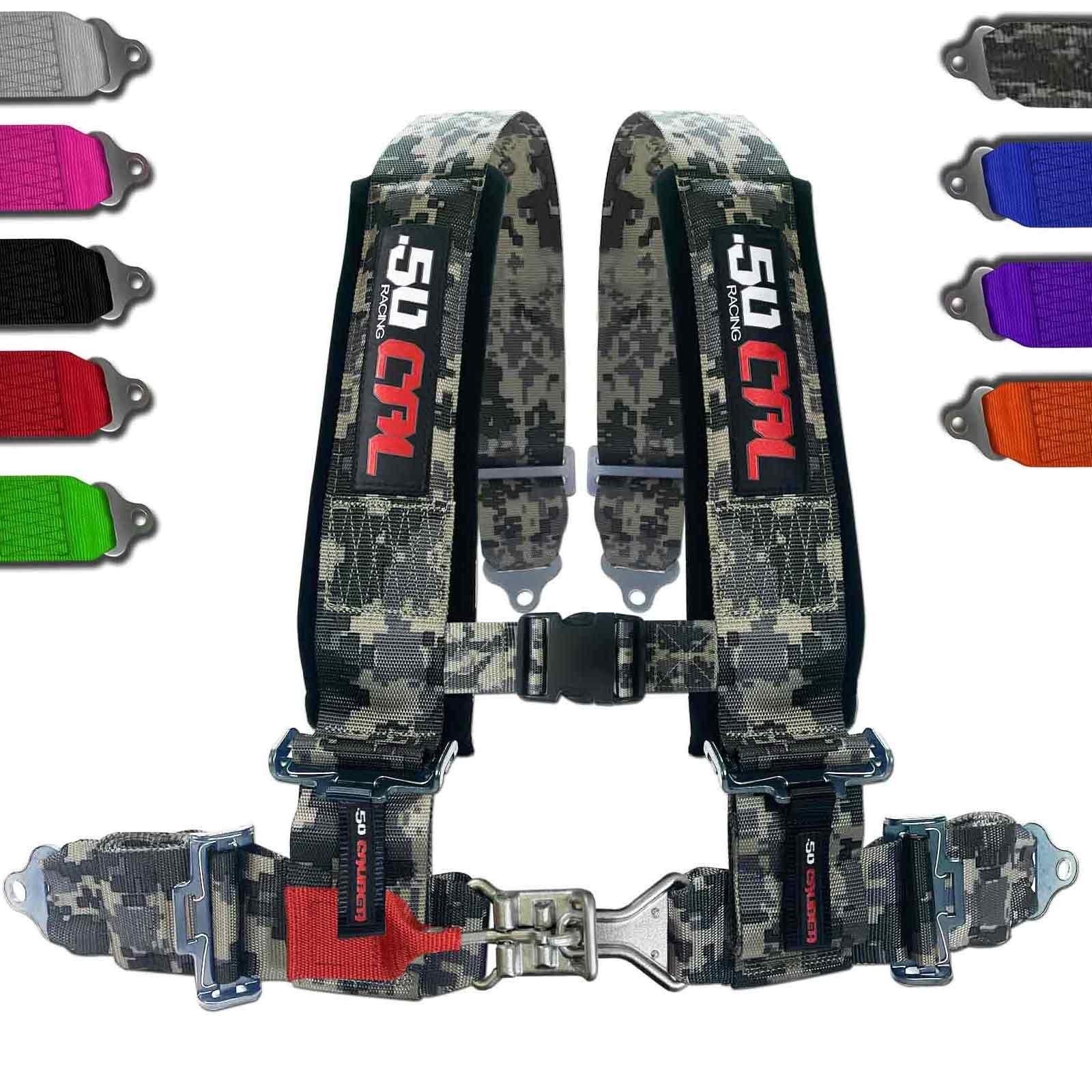 2" 4 point Harness 50 Caliber Racing Harness