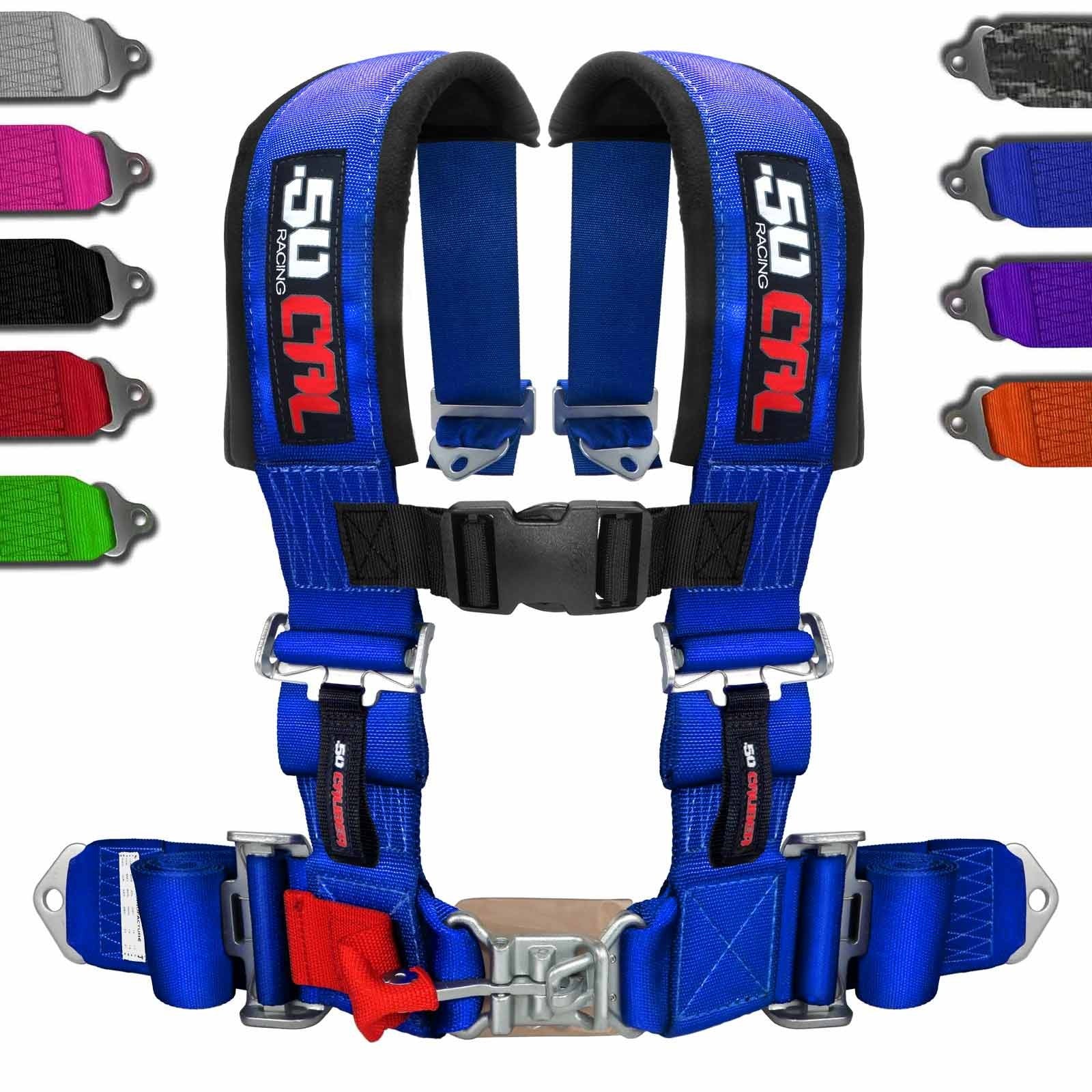 2" 4 point Harness 50 Caliber Racing Harness