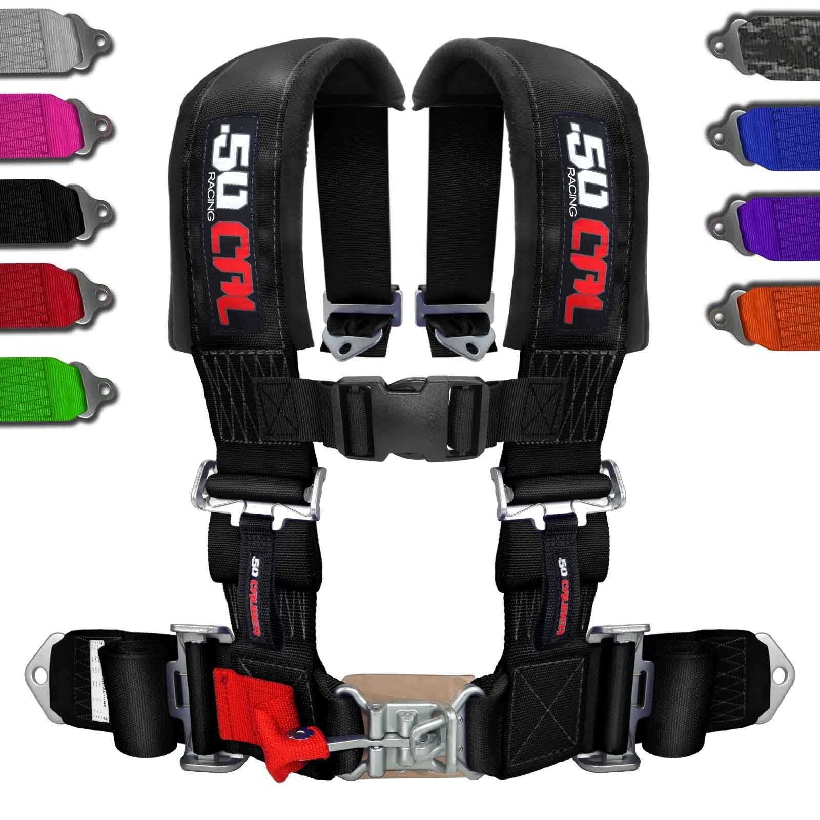 2" 4 point Harness 50 Caliber Racing Harness