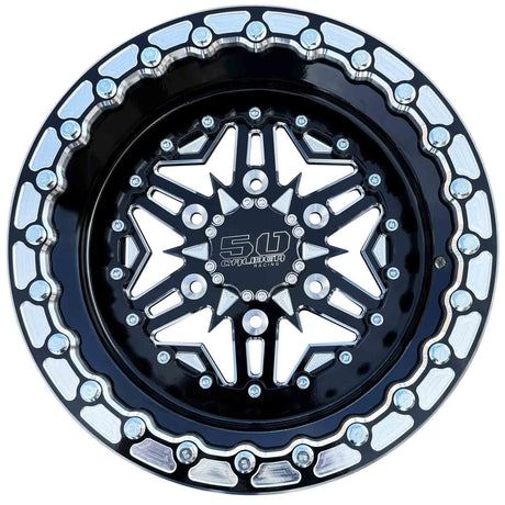 504 Billet Aluminum Can-Am Beadlock Wheel - Black