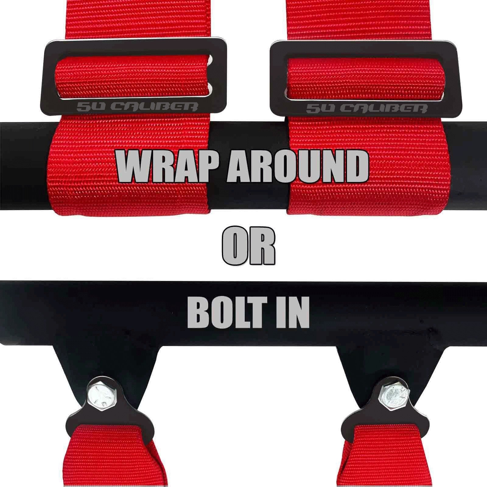 2" & 3" 4 point Harness with push button release "Elite Series"