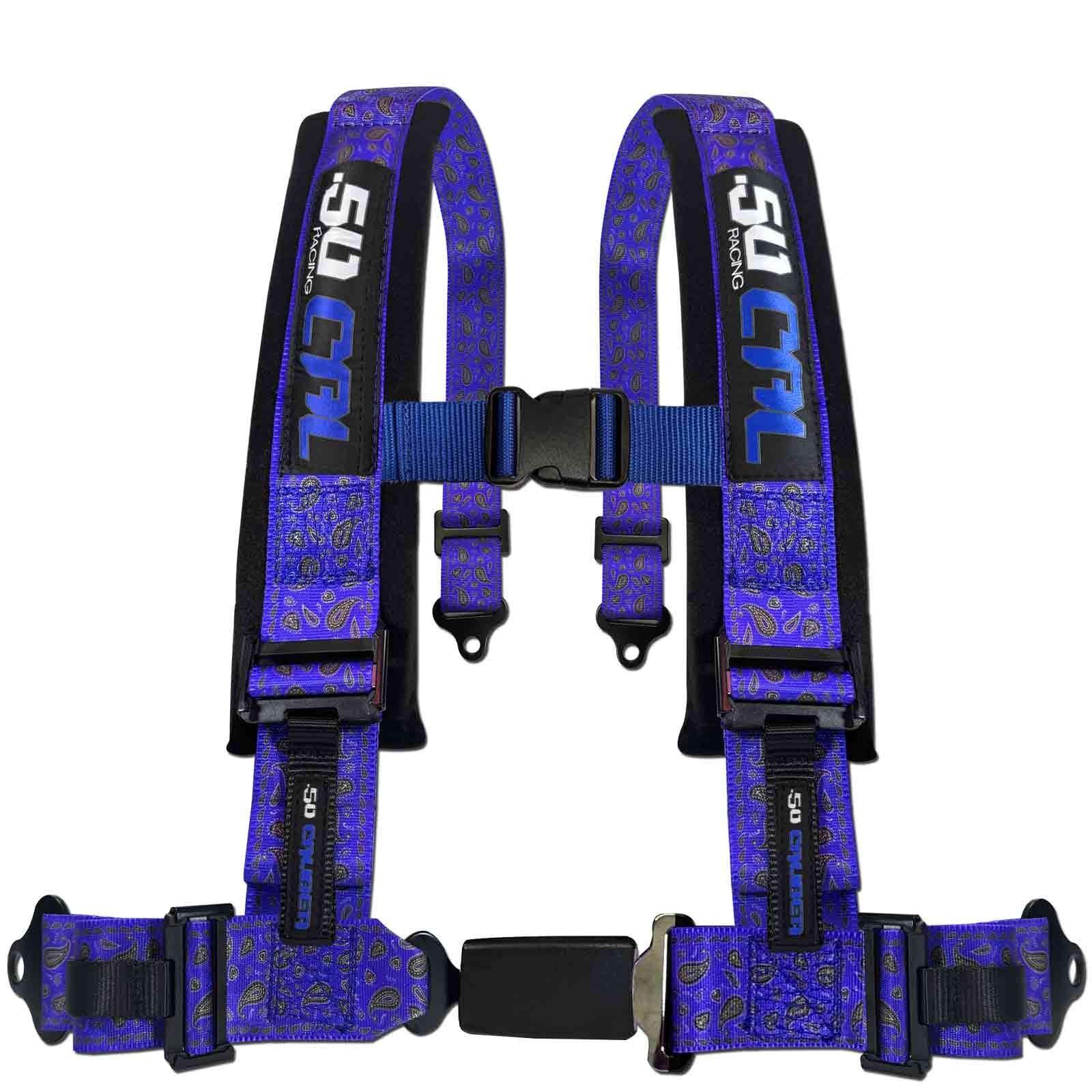 2" & 3" 4 point Harness with push button release "Elite Series"
